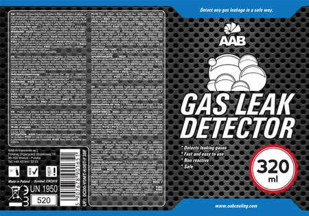 AABCOOLING GAS LEAK DETECTOR 320 ml