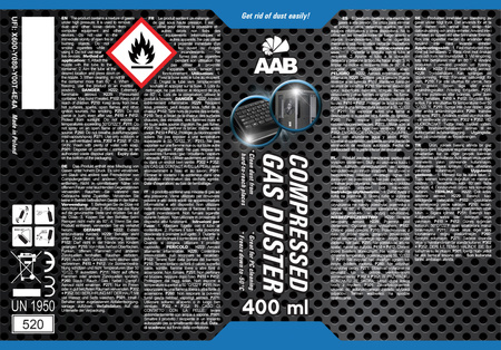 AABCOOLING Compressed gas duster 400ml