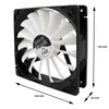 AABCOOLING Black Jet Fan 12